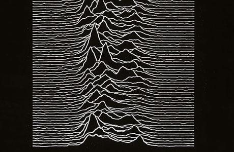 album art: unknown pleasures | The Silhouette